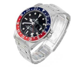 ROLEX GMT-MASTER II PEPSI OYSTER STEEL REF. 1675