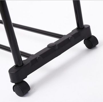 ВЕШАЛКА ДЛЯ ОДЕЖДЫ, ГАРДЕРОБНАЯ вешалка на КОЛЕСАХ, двойная