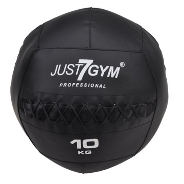 PIŁKA WALL BALL PREMIUM 10KG LEKARSKA JUST7GYM