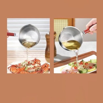 Мини-кастрюля для подогрева сливочного масла 300 мл Масло 304, сталь Р6