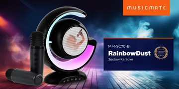 Zestaw Karaoke MM-SC70-B RainbowDust