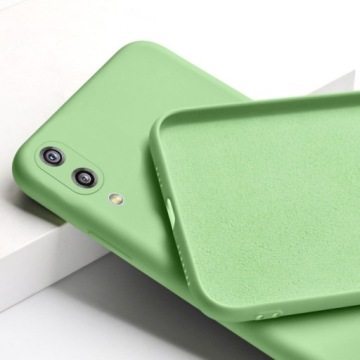 ЧЕХОЛ ДЛЯ HUAWEI P20 LITE СИЛИКОНОВЫЙ ЦВЕТНОЙ ЧЕХОЛ + СТЕКЛО