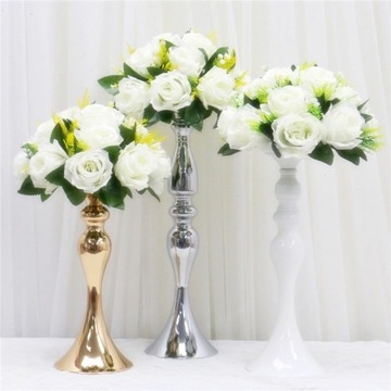 POSTUMENT ŚWIECZNIK STOJAK NA ŚWIECE KWIATY 29,5cm