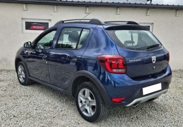 Dacia Sandero II Hatchback 5d Facelifting 0.9 TCe 90KM 2018 Dacia Sandero Stepway Lift SLICZNA Benzyna BOGATA WERSJA Oryginal ZADBANA, zdjęcie 3