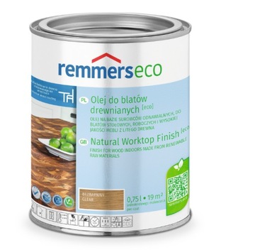 Olej Remmers do blatów drewnianych 0,75L natural