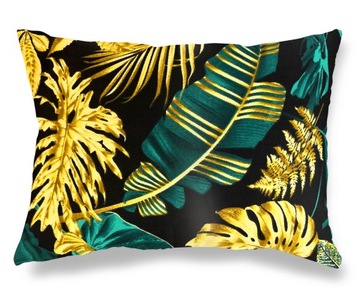 POSZEWKA 50x60 NA PODUSZKĘ BAWEŁNIANA monstera