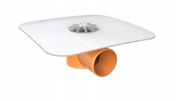 Wpust balkonowy TOPWET TWB 75 PVC V do balkonu