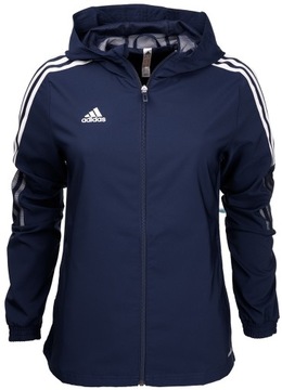 Bluza damska adidas Tiro 21 Windbreaker granatowa