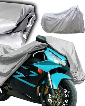 DUŻY POKROWIEC NA ROWER MOTOR SKUTER MOTOCYKL WODOODPORNY PLANDEKA 120X180