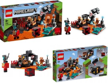 LEGO MINECRAFT 21185 BASTION W NETHERZE PREZENT