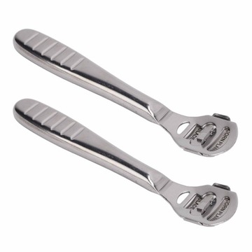 ŚCINAK SKROBAK METALOWA DO PIĘT STÓP PEDICURE 2SZT