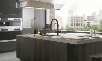 Смеситель для кухни с фильтром FILTER ЧЕРНЫЙ