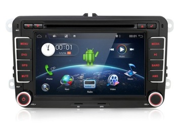 РАДИО АНДРОИД VW PASSAT GOLF SKODA SEAT LEON 4/64