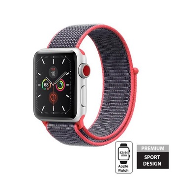 Crong Nylon Pasek sportowy do Apple Watch 42/44/45