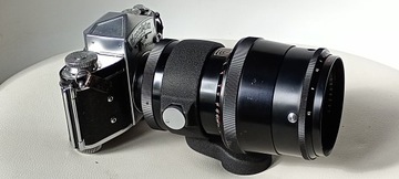 Olimpia SONNAR 2,8/180 mm bagnet EXAKTA + EXAKTA VAREX IIb . . .
