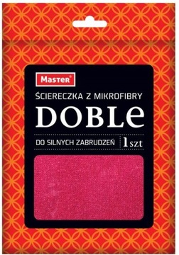 MASTER ŚCIERKA ŚCIERECZKA Z MIKROFIBRY DOBLE DO SILNYCH ZABRUDZEŃ