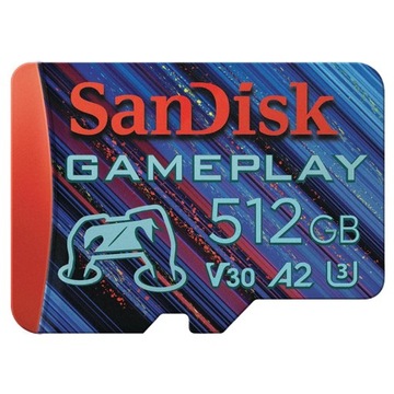 Карта памяти SanDisk MicroSD TFcard 512 ГБ