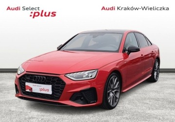Audi A4 B9 Limousine Facelifting 2.0 40 TFSI 204KM 2022 Audi A4 Limousine Salon PL Gwarancja 2028 S-Line Kamera Audi Sport Alcanta