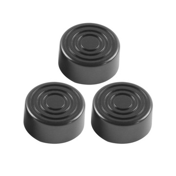 3pcs Footswitch Topper Protector ABS Bumpers for