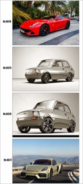 автомобильный постер, суперкар, Порше, автомобиль,