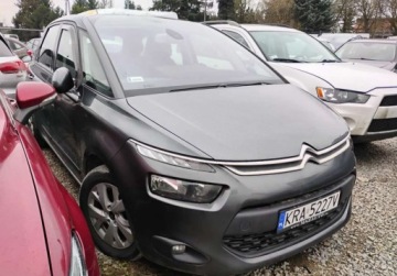 Citroen C4 Picasso II 2014 Citroen C4 Picasso 2014r, 1.6HDI. Lekko uszkodzony lewy tyl. Jezdzi 1.6