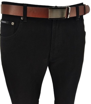 БРЮКИ МУЖСКИЕ ЧЕРНЫЕ ДЖИНСОВЫЕ W33 L32 84-86 СМ