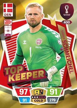 World Cup Qatar Top Keeper 400 Kasper Schmeichel