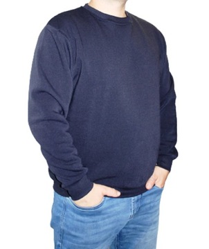 OCIEPLANA BLUZA MĘSKA WKŁADANA PRZEZ GŁOWĘ SZARA CZARNA GRANATOWA 7XL