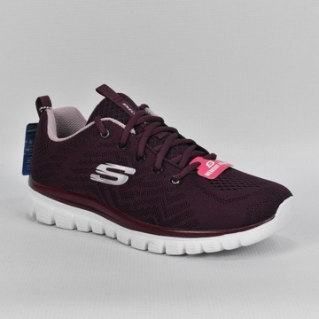 Buty damskie Skechers Originals Wine - 12615