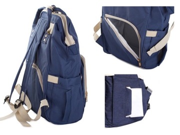 СУМКА-ОРГАНИЗАТОР ДЛЯ КОЛЯСКИ РЮКЗАК ДЛЯ МАМА И ПАПА 3 В 1