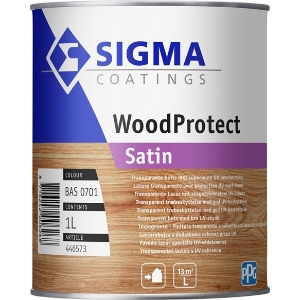 Lakierobejca Sigma WoodProtect Satin 1L base 1701