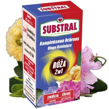 SUBSTRAL KOMPLEKSOWA OCHRONA RÓŻA 2W1 KWIATÓW 25ML