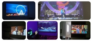 HIT 2023 Портативный проектор Android 11 200 Ansi