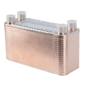 40-пластинчатый теплообменник, резьба NPT1/2