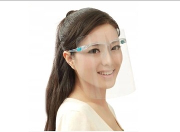 PRZYŁBICA OCHRONNA OKULAROWA WYSOKA JAKOŚĆ HIT