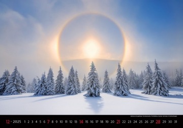 Календарь ПЕЙЗАЖИ 2025, издательство Хельма ПАНОРАМА ПЕЙЗАЖЕЙ 45х32см