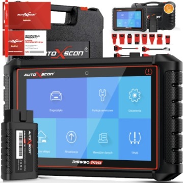 Diagnostický Tester+tpms Autoxscan RS930PRO 4 Senzory Tpms Sada Adapt