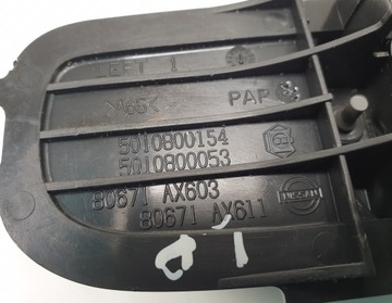 KLIKA DVEŘE LEVÝ NISSAN MICRA K12 80671AX611