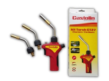 Palnik Castolin KIT CT27 z trzema dyszami (757730) PIEZO 2100 C