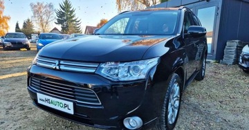 Mitsubishi Outlander III 2013 Mitsubishi Outlander BENZYNA HYBRYDA plug in 4x4 grzane fotele AUTOMAT