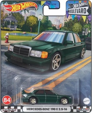 HOT WHEELS PREMIUM MERCEDES BENZ 190 E 2.5-16 BOULEVARD