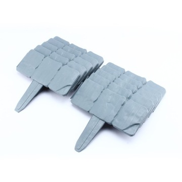 10 шт., булыжник с эффектом камня, пластиковый садовый забор, окантовка газона