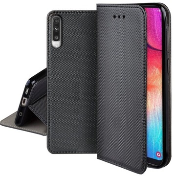 ETUI SMART MAGNET + SZKŁO do Samsung Galaxy A50