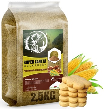 ФИДЕРНАЯ НАКОРБКА ДЛЯ РЫБЫ КАРПА ЛЕЩА ПРЯНИКА КУКУРУЗЫ