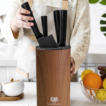 ПОДСТАВКА ДЛЯ КУХОННЫХ НОЖЕЙ 22 СМ УНИВЕРСАЛЬНАЯ ДЕРЕВЯННАЯ ПОДСТАВКА ДЛЯ НОЖЕЙ