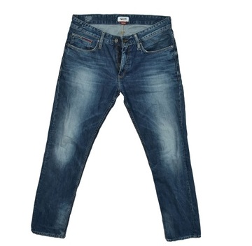 TOMMY HILFIGER Ronnie Tapered Spodnie Jeansy Męskie W33 L34