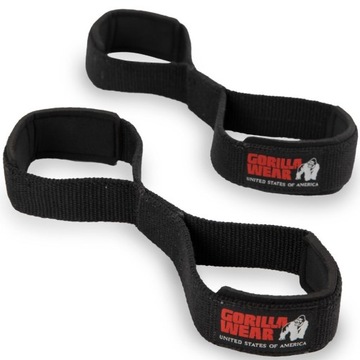 PASKI UCHWYTY TRENINGOWE NA SIŁOWNIE MARTWY CIĄG GORILLA WEAR FIGURE 8