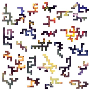 Puzzle Drewniane Na skraju Zaczarowanego Lasu A3