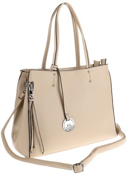 JGL Just Glamour Modna Torebka Damska kuferek listonoszka WHSG18671 Soil