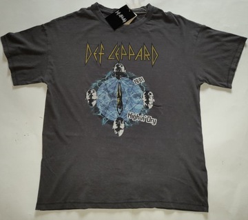 KOSZULKA DAMSKA T-Shirt damski DEF LEPPARD S M L